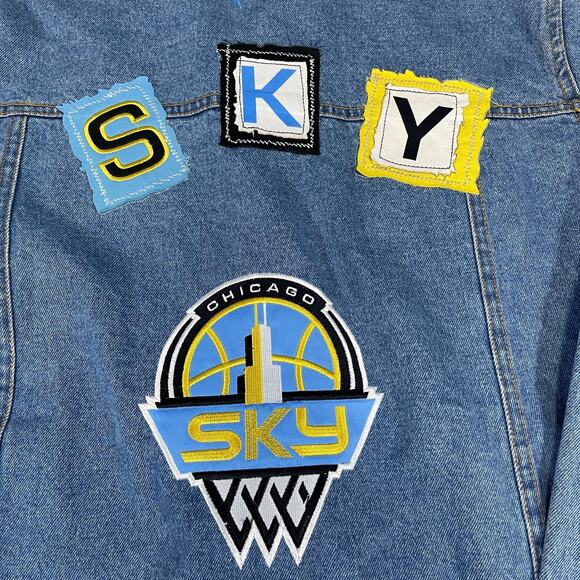 Chicago Sky Fisll Denim Jacket - Picture 5 of 8
